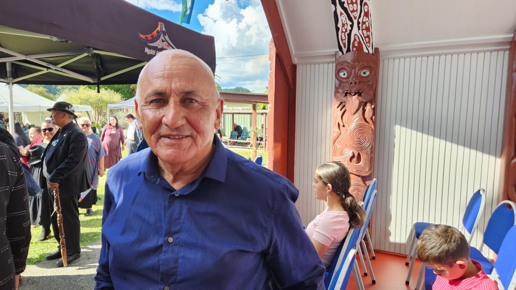 Man at marae
