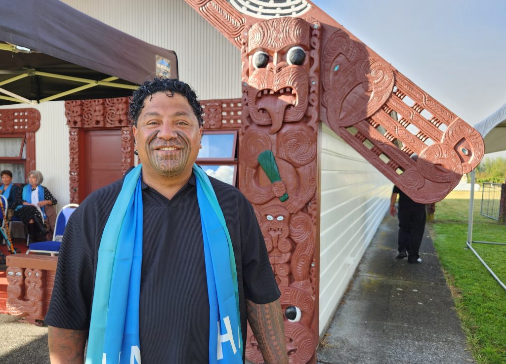 Man at marae